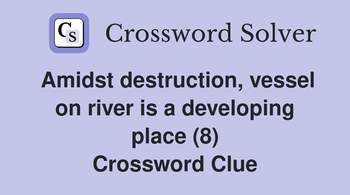 Amidst destruction, vessel on river is a developing place (8